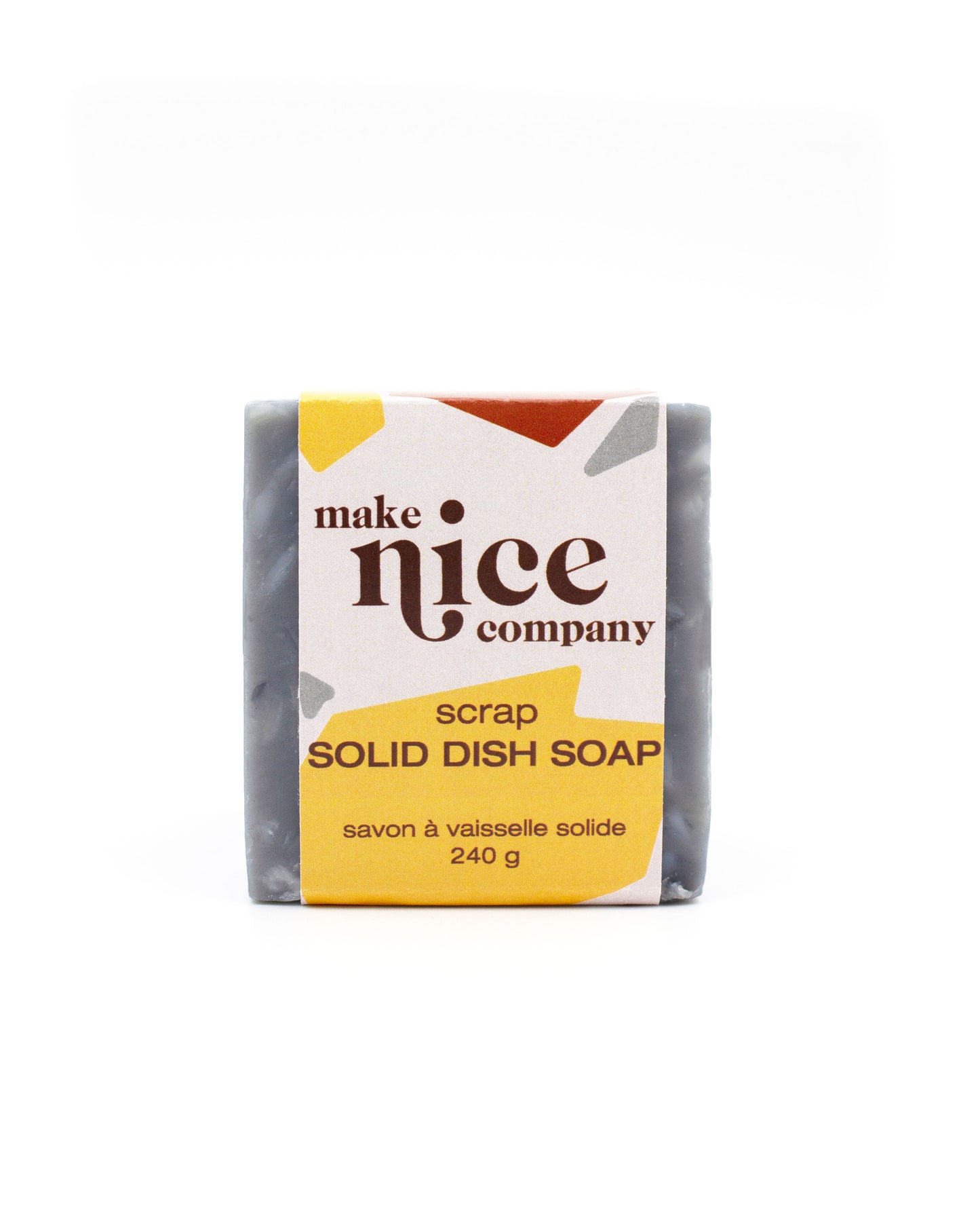 Make Nice Company Solid Dish Soap - Scrap