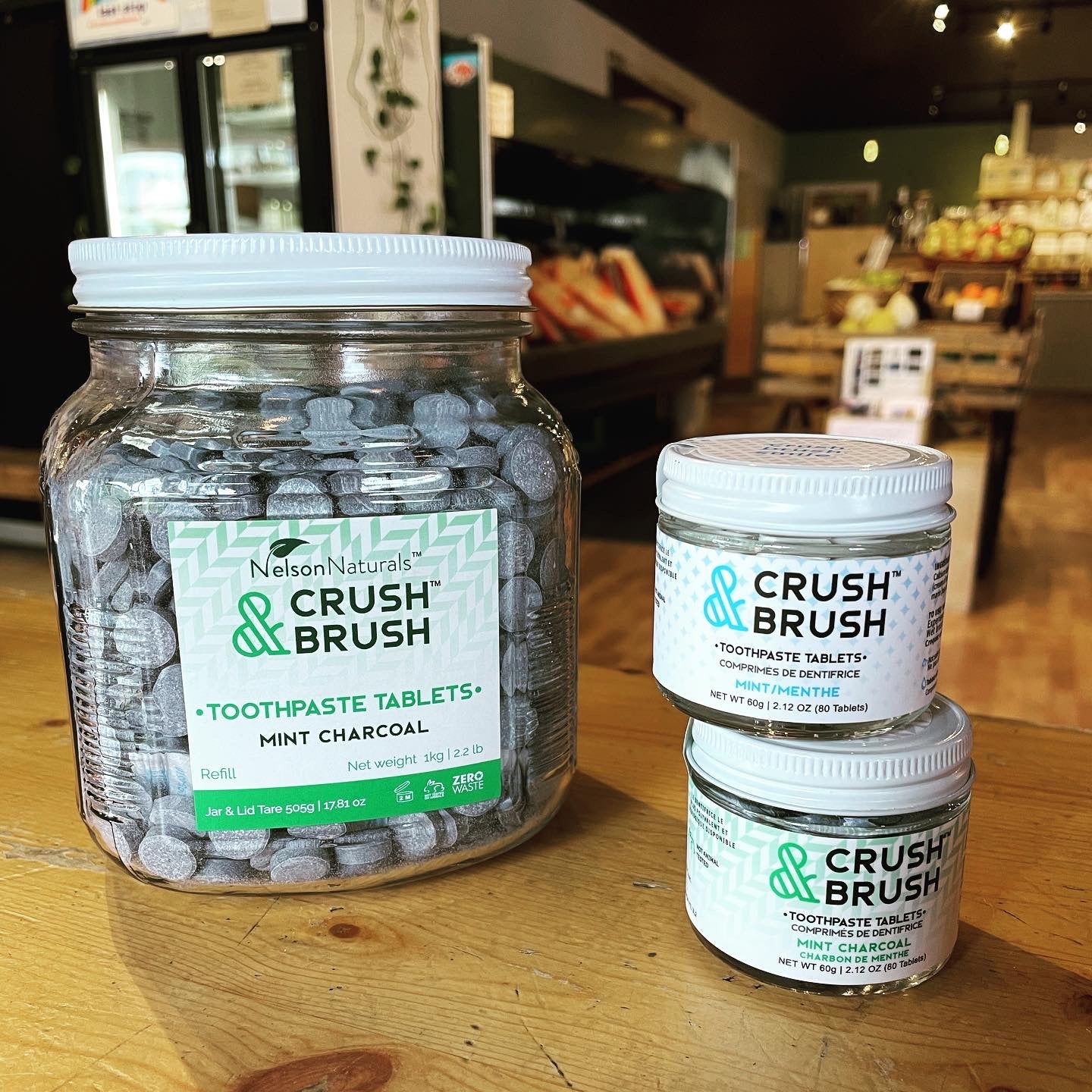 Crush & Brush Toothpaste Tablets - 60g – Ecossentials Local Market