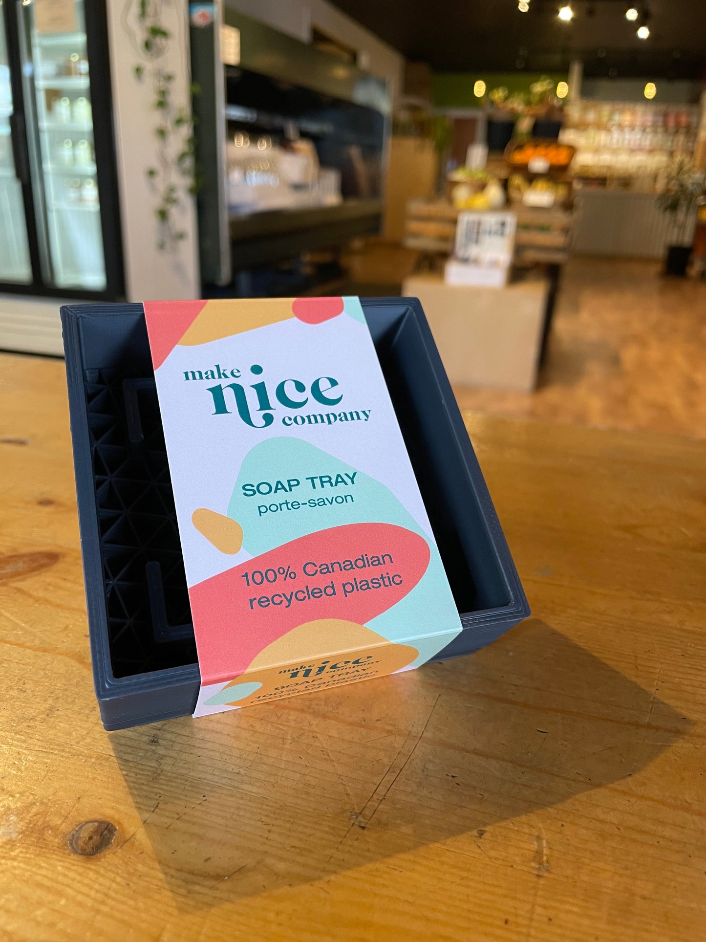 Make Nice Company Soap Tray - 100% recycled plastic