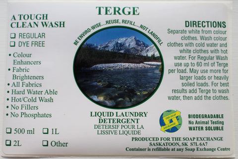 Laundry Soap - Terge - 1L