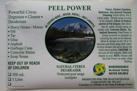 Cleaners - Peel Power - 1L