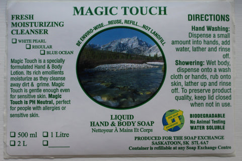 Hand & Body Soap - Magic Touch - 1L