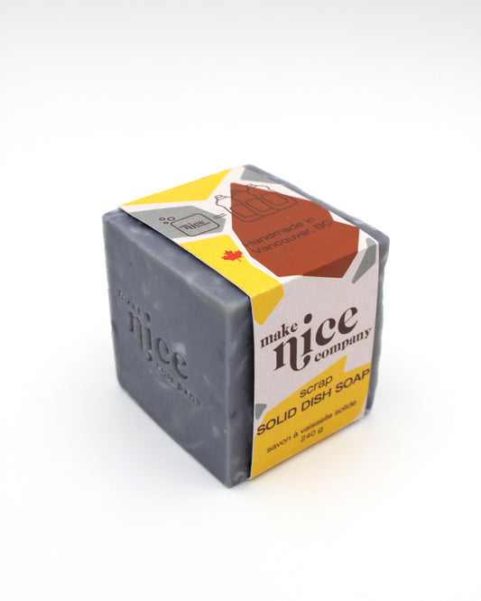 Make Nice Company Solid Dish Soap - Scrap