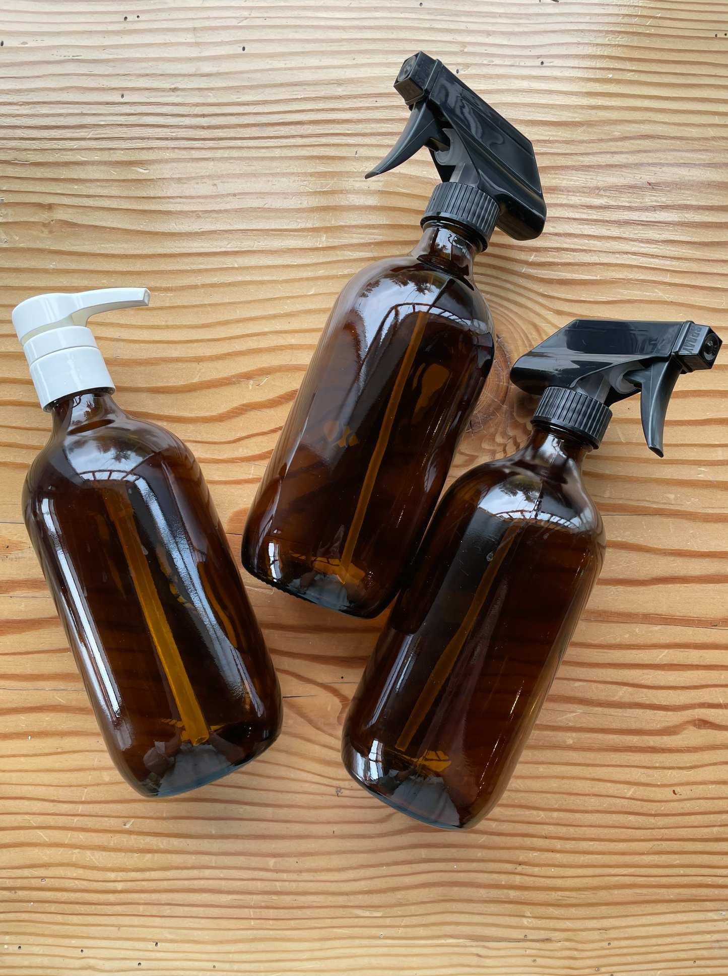 Amber Bottles - 500ml