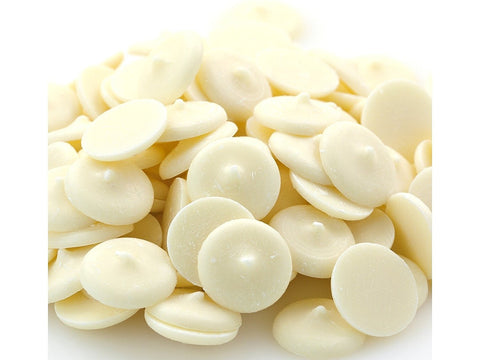 White Couverture Chocolate Drops - 250g